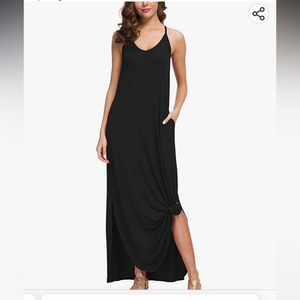 Summer casual loose dress or beach cover up, Grecerelle